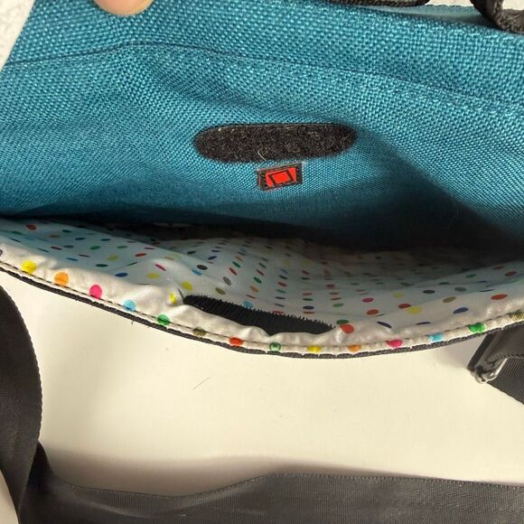 Ogio Midtown Messenger Computer Shoulder Laptop Bag Teal Blue - Picture 9 of 12